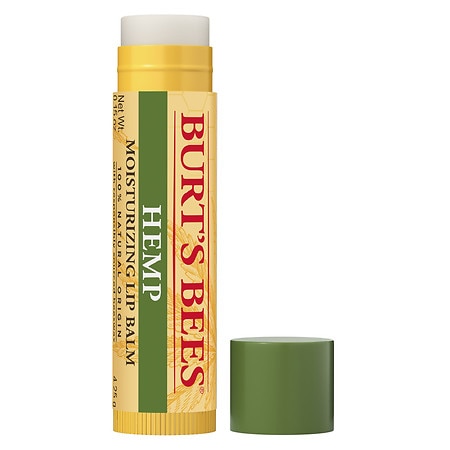 Burt's Bees 100% Natural Origin Moisturizing Lip Balm Hemp with Beeswax - 0.15 oz