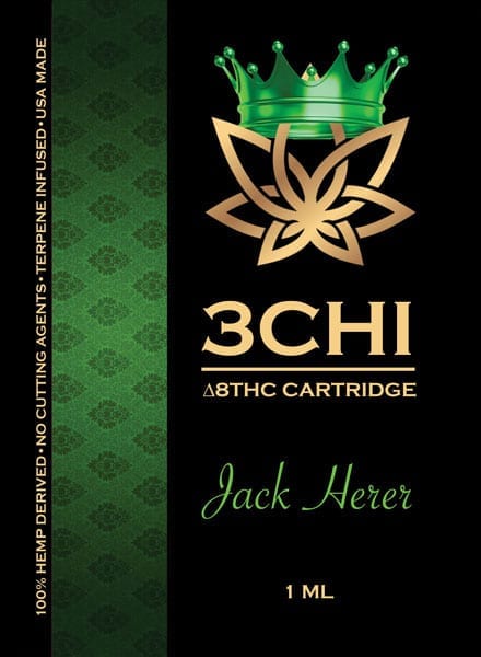 3Chi Delta 8 THC Vape Cartridge - Jack Herer 1ml 1 mL