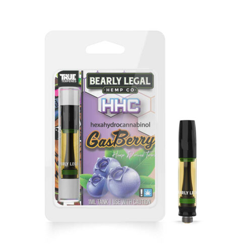 Bearly Legal HHC Vape Cart - Gas Berry 1ml