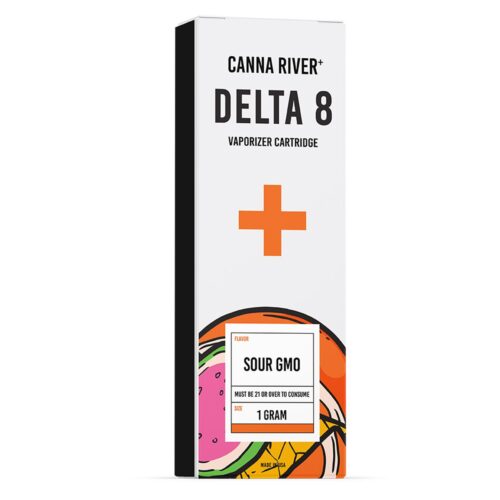 Canna River Delta 8 Vape Cartridge - Sour GMO 1000mg 1G