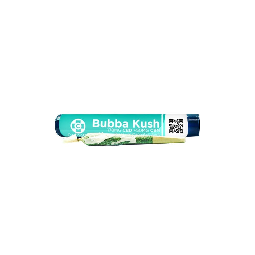 CannaAid Delta 8 THC PreRoll - Bubba Kush 100mg 1 Pack