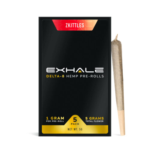 Exhale Delta 8 Prerolls - Zkittles 5 Pack