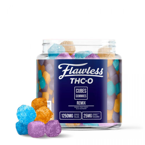 Flawless THC-O Gummies - Remix 25mg 50 Count