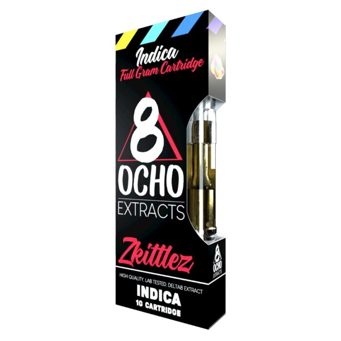 Ocho Extracts Delta 8 THC Vape Cart - Zkittlez 1g