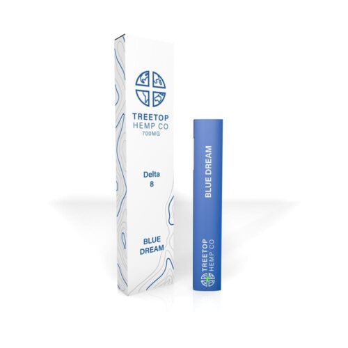 Treetop Hemp Co Delta 8 Disposable Vape - Blue Dream 700mg