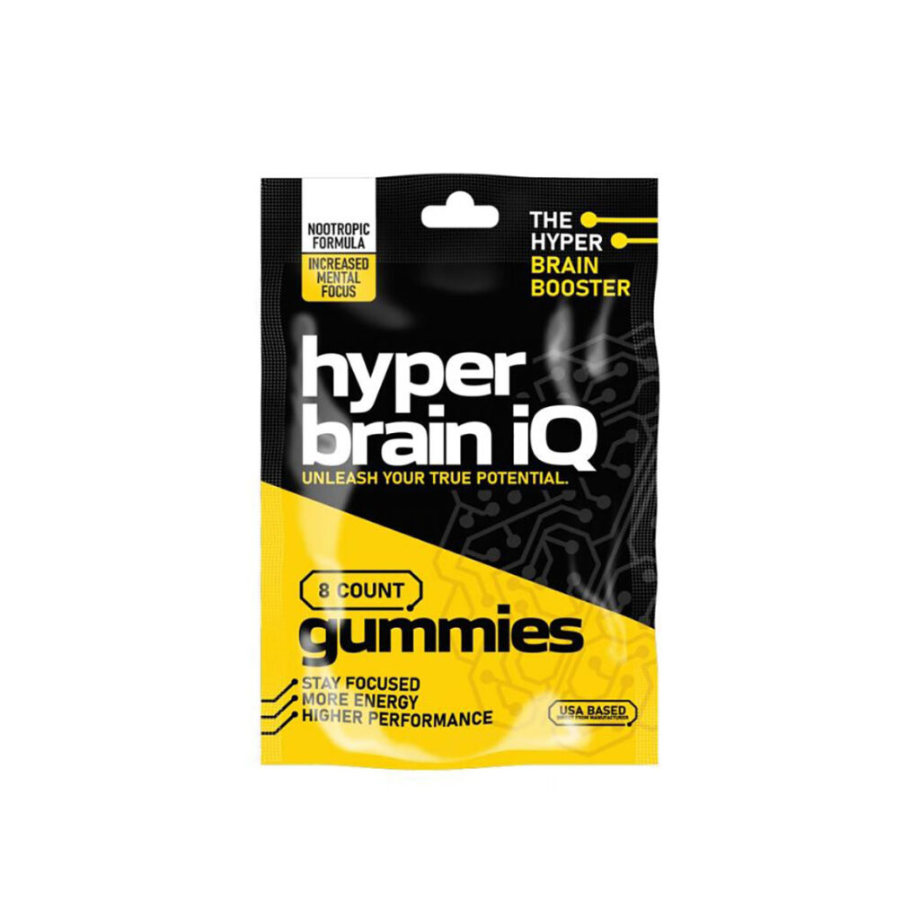 hyper brain iQ Focus Gummies 8 Count