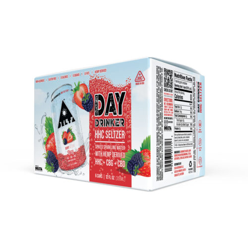 D8 Seltzer Day Drinker HHC Seltzer - Berry 6 Pack