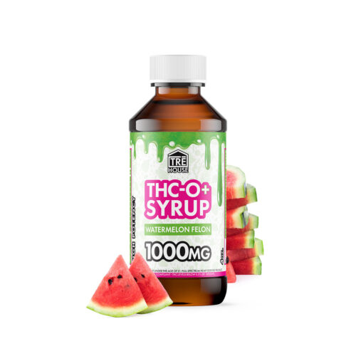 TRĒ House THC-O Syrup - Watermelon Felon 1000mg