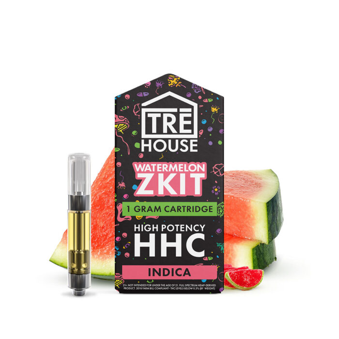 TRĒ House HHC Vape Cartridge - Watermelon Zkit 1G