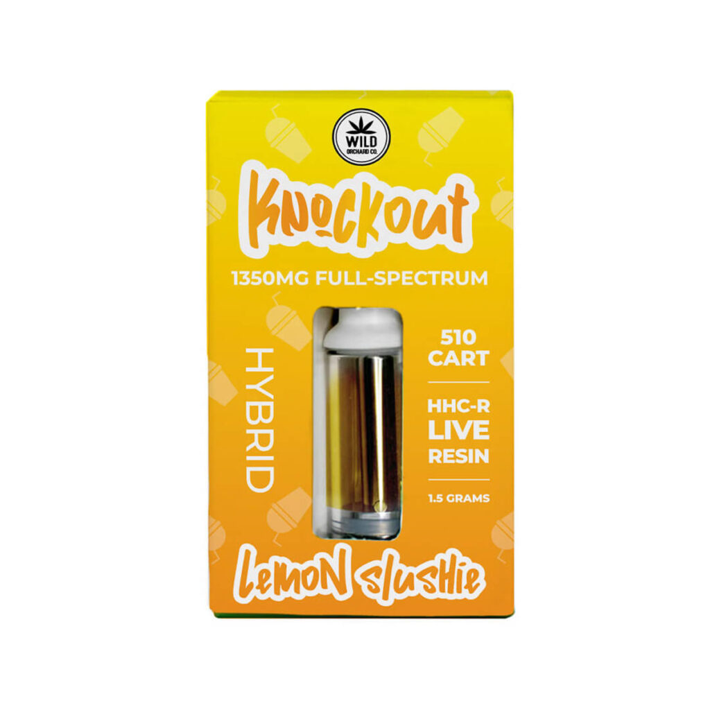 Wild Orchard HHC-R Knockout Cartridge - Lemon Slushie 1350mg
