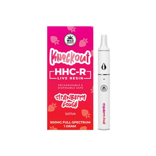 Wild Orchard HHC-R Knockout Disposable - Strawberry Cough 1G