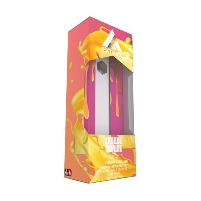 Delta Extrax Live Resin Disposable Vape - Mowie Wowie 2G
