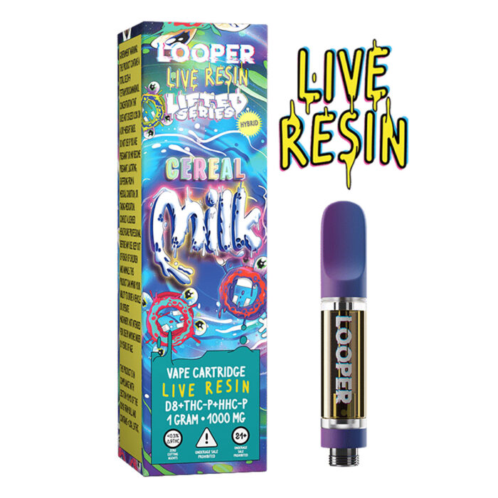 Dimo Lifted Series Live Resin Vape Cartridge - Cereal Milk 1G