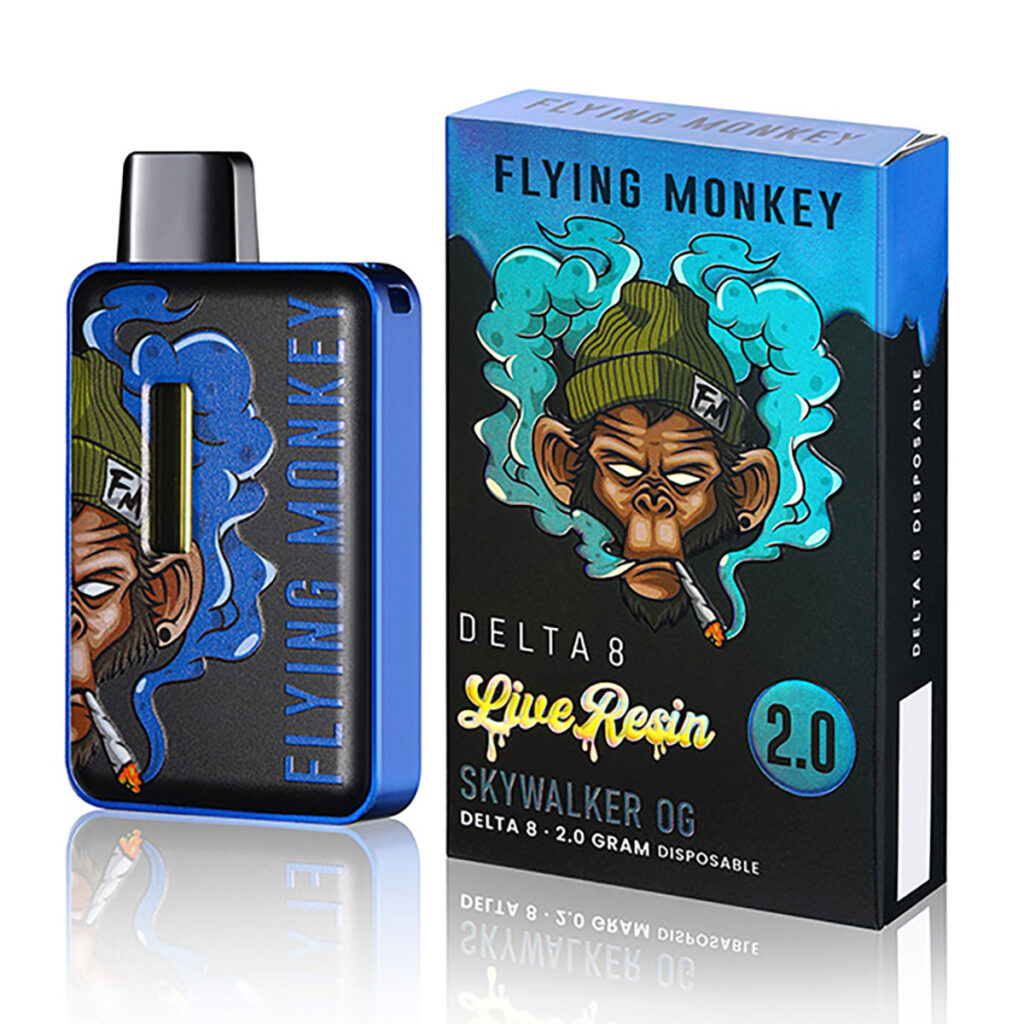 Flying Monkey Live Resin D8 Disposable Vape - Skywalker OG 2G