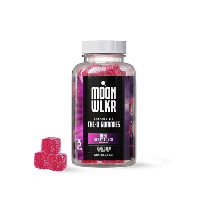 MoonMLKR THC-O Gummies - Berry Punch 625mg