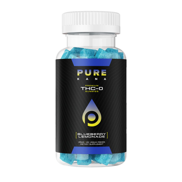 PureKana THC-O Gummies - Blueberry Lemonade 500mg
