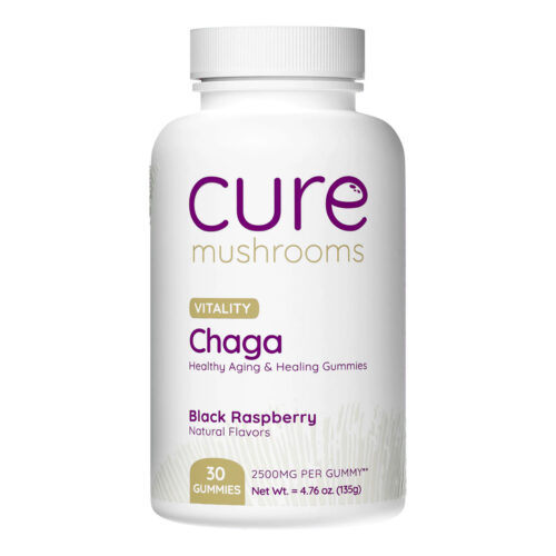 Cure Mushrooms Chaga Gummies - Healthy Aging & Healing 30ct
