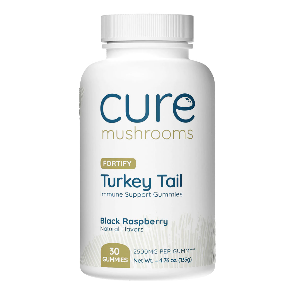 Cure Mushrooms Turkey Tail Gummies - Immune Support 30ct