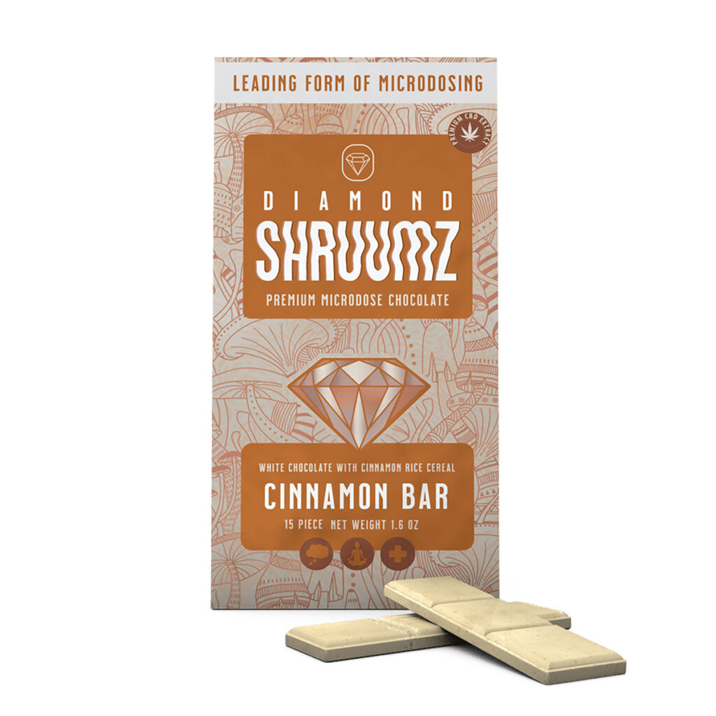 Diamond Shruumz Chocolate Bar - Cinnamon Bar