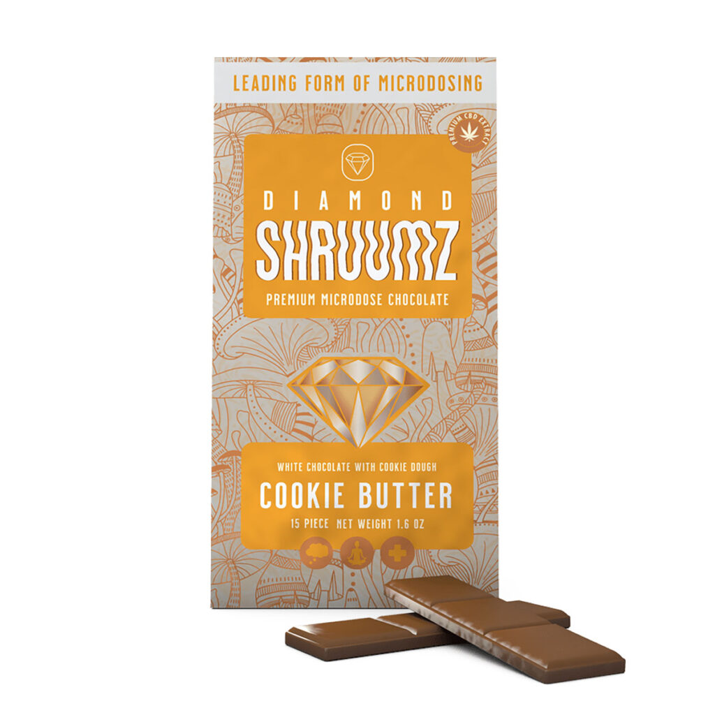 Diamond Shruumz Chocolate Bar - Cookie Butter