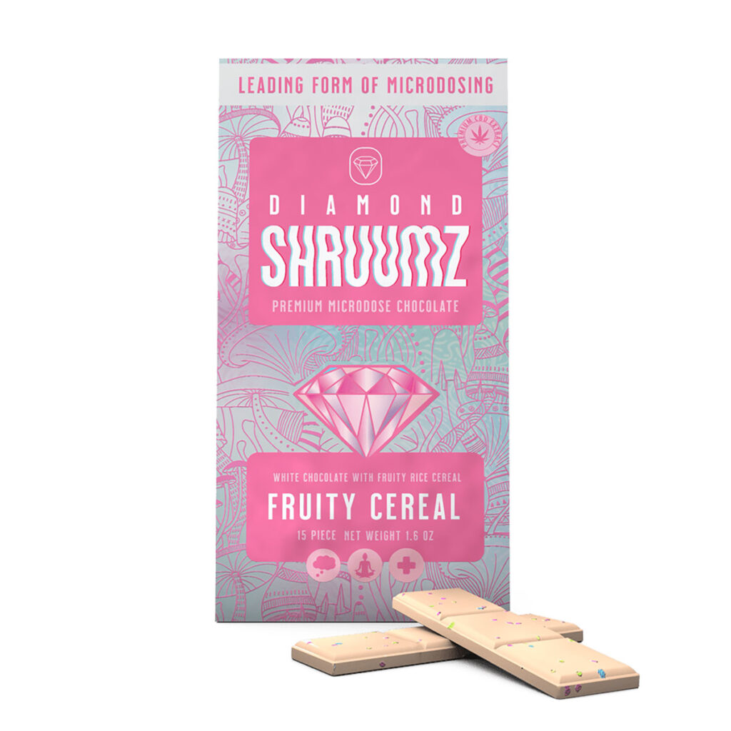 Diamond Shruumz Chocolate Bar - Fruity Cereal