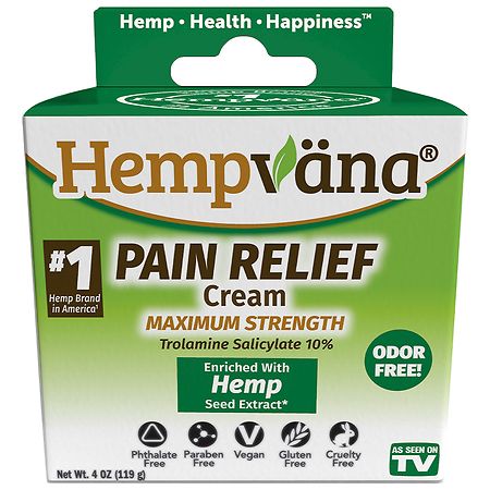 Hempvana Hemp Extract Pain Cream - 4.0 OZ