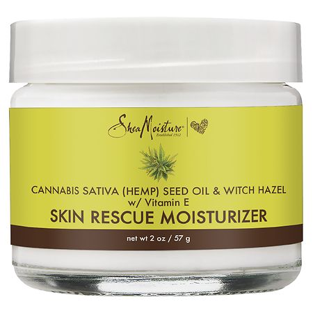 SheaMoisture Skin Rescue Moisturizer Cannabis Sativa (Hemp) - 2.0 oz