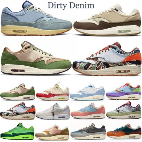 1 87 new max running shoes mens sneakers sneaker oregon duck mellow won-ang crepe hemp dirty denim blueprint heavy trainers sports shoe