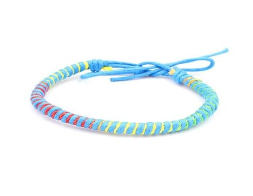 10 colors hippy handmade friendship bracelet hemp charm love round string friendship bracelet for women men2585017