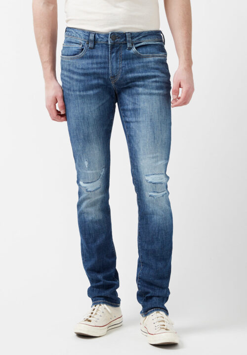 Buffalo Jeans Men's Slim Ash Jeans In Worn Blue - Size: 29