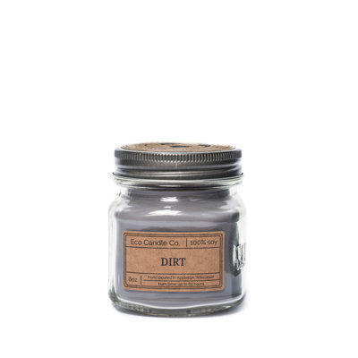 Dirt Scented Jar Candle