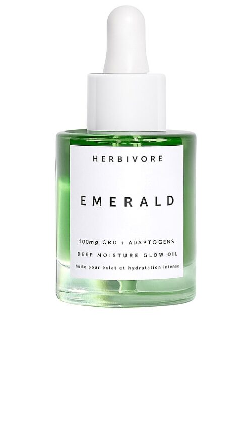 Herbivore Botanicals Emerald + CBD Glow Oil in Beauty: NA.