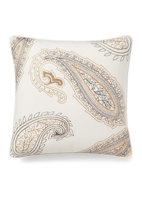 Lauren Ralph Lauren Home Jackson Embroidery Throw Pillow, 18 X 18