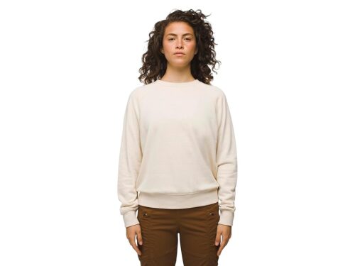 Prana Cozy Up Sweatshirt (Canvas Heather) Women's Sweatshirt