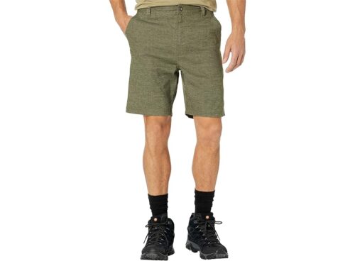 Prana Furrow Shorts (Cargo Green) Men's Clothing