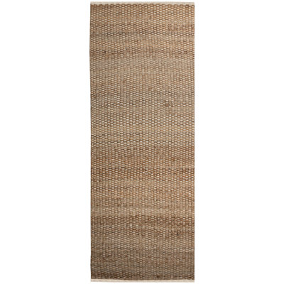 River Brown/White Area Rug