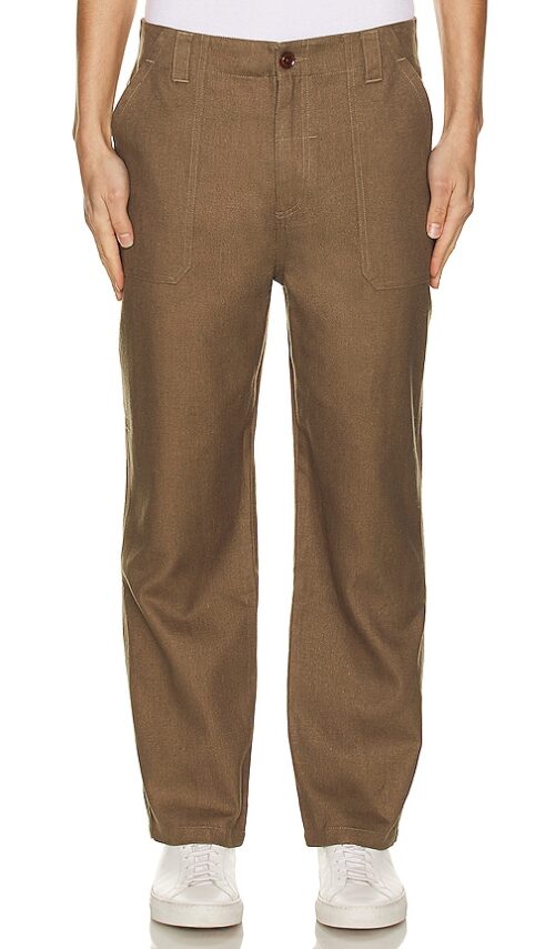 THRILLS Slacker Utility Pant in Brown. - size 36 (also in 28, 30, 32, 34)