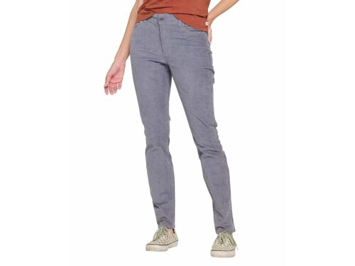 Toad&Co Karuna Cord Five-Pocket Skinny Pants (Storm) Women's Casual Pants