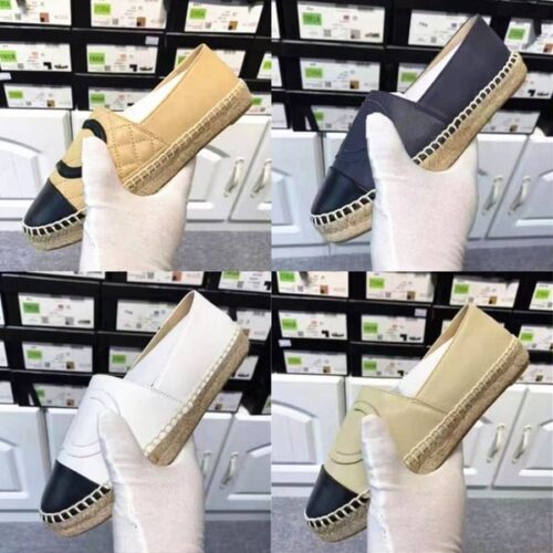 spring brand designer women espadrilles shoes genuine leather lady slip on comfortable flat fisherman shoes loafers hemp canvas casual shoes